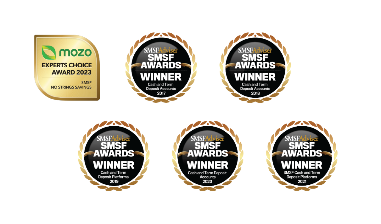 smsf award logo badges