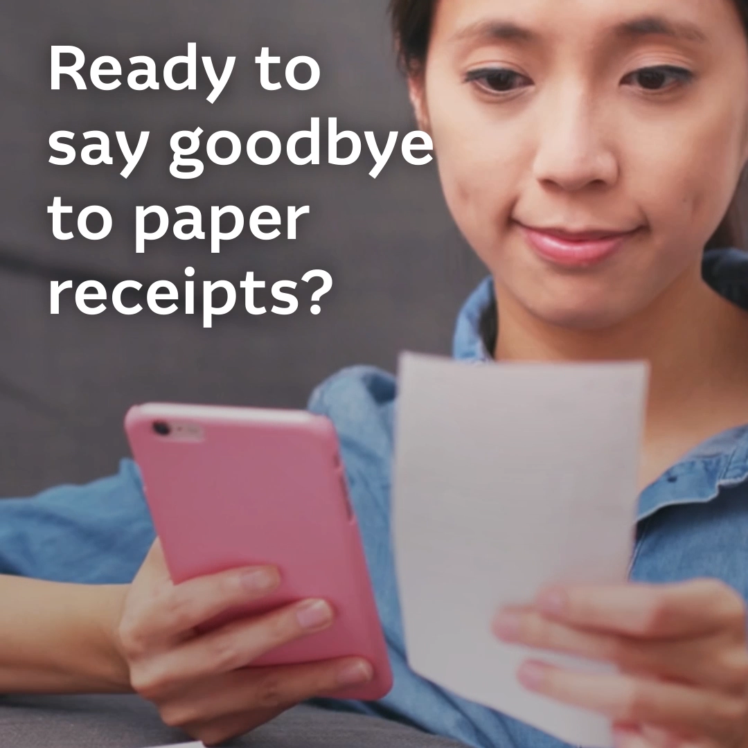 Receipt Attachment Video Tile