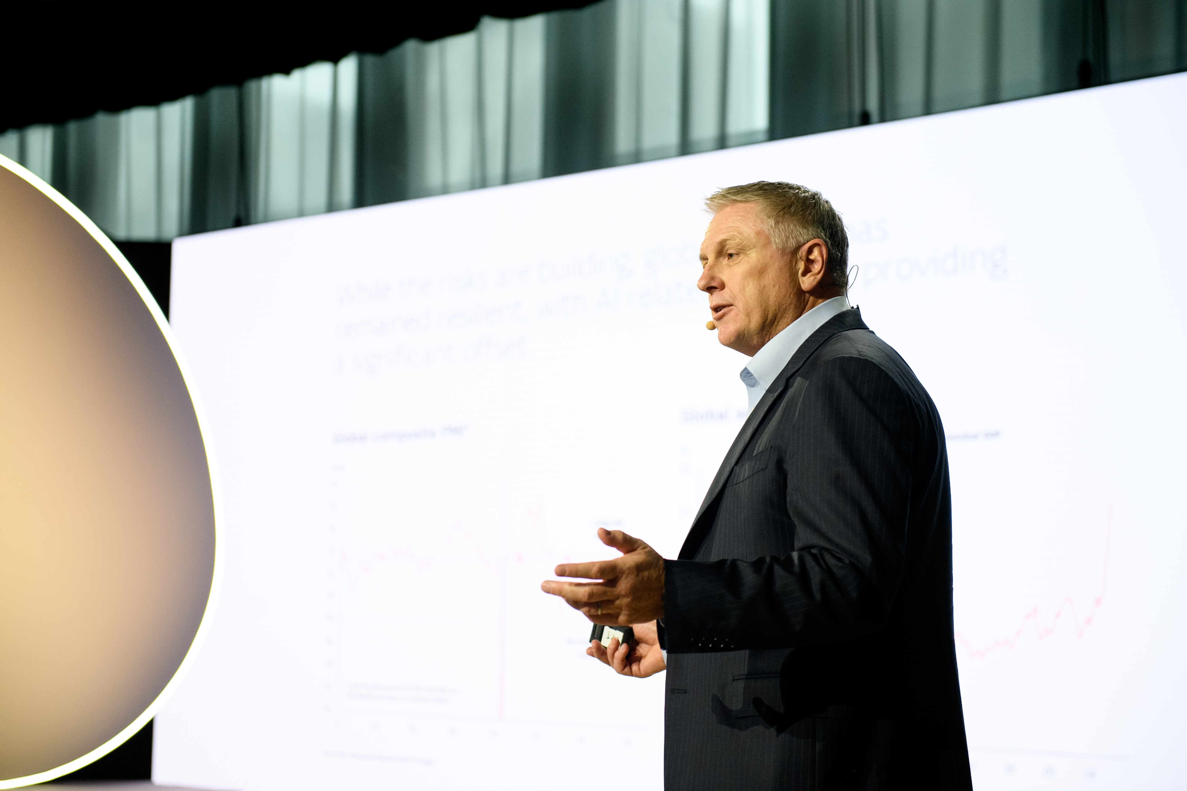 Ric Deverell presenting at Perspective on Advice