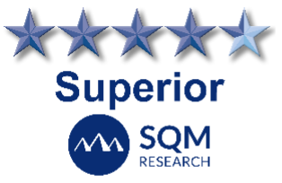 Superior 4.25 star SQM Research