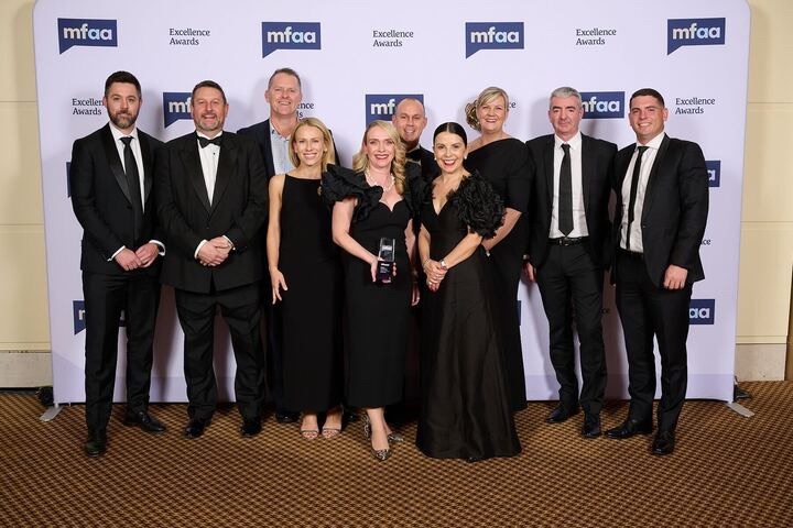 MFAA Awards photo for Major Lender of the Year