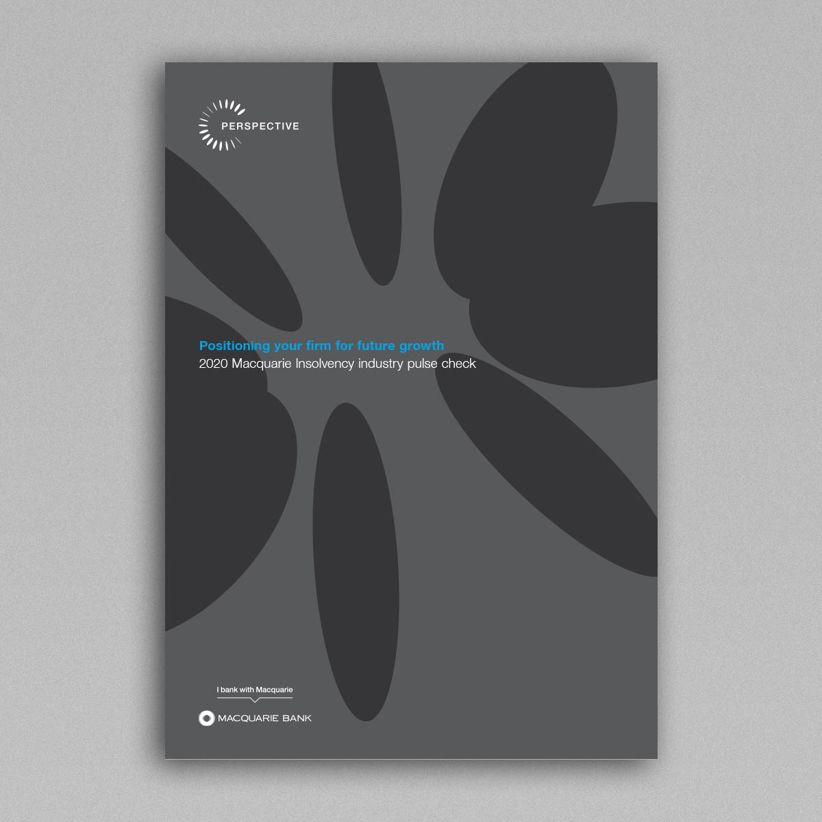 Image of front cover of Insolvency pulse check report on a grey background