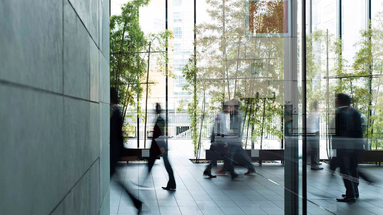 Urban building setting