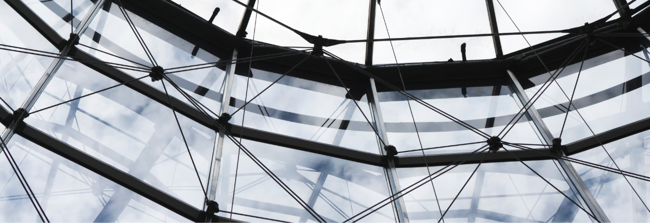 Image of the glass windows of a building.